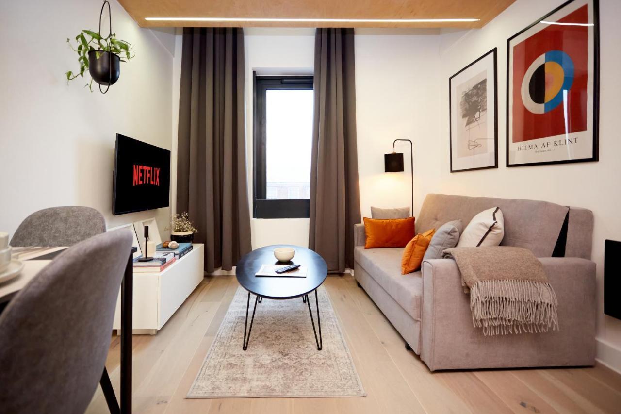 Luxury New Built Split-Level Flat With Rooftop Gardens Access Манчестер Экстерьер фото